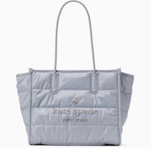 Kate Spade ELLA PUFFY XL Gray‎ Tote Bag